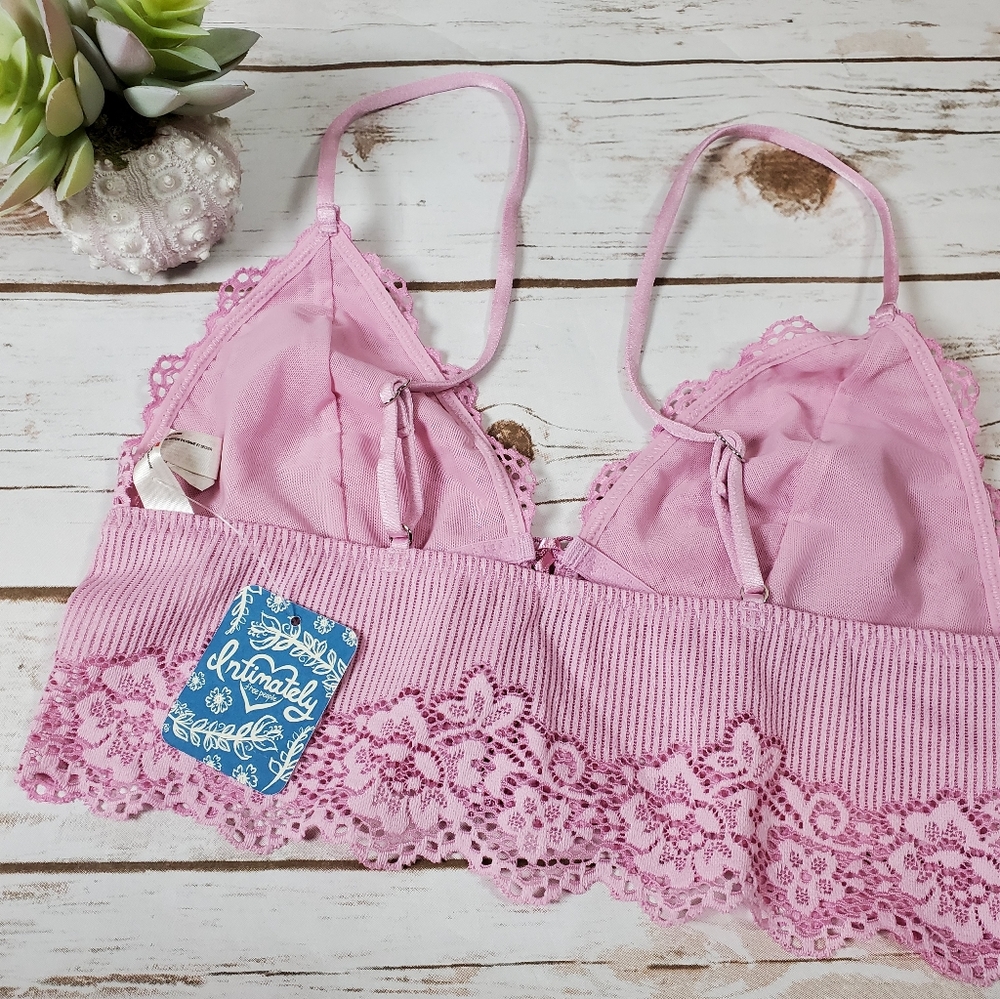 Free People | Caroline Lace Up Corset Bralette - Picture 8 of 11